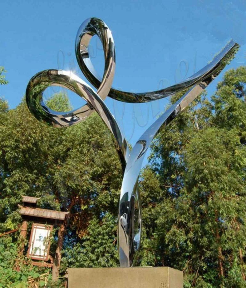 stainless steel garden sculpture-YouFine