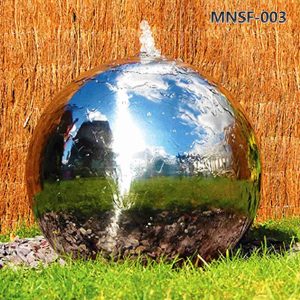 metal sphere water feature -YouFine