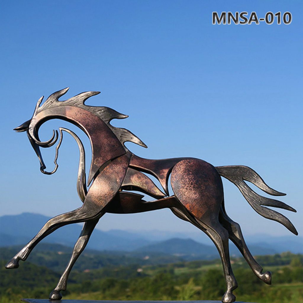 metal horse sculpture -YouFine