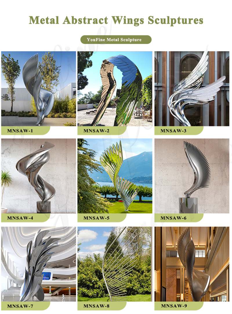 stainless steel abstract sculpture-YouFine