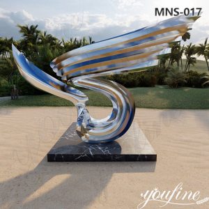 stainless steel outdoor sculpture -YouFine