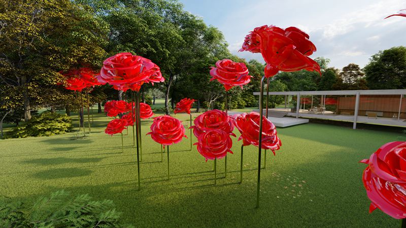 metal rose sculpture (7)