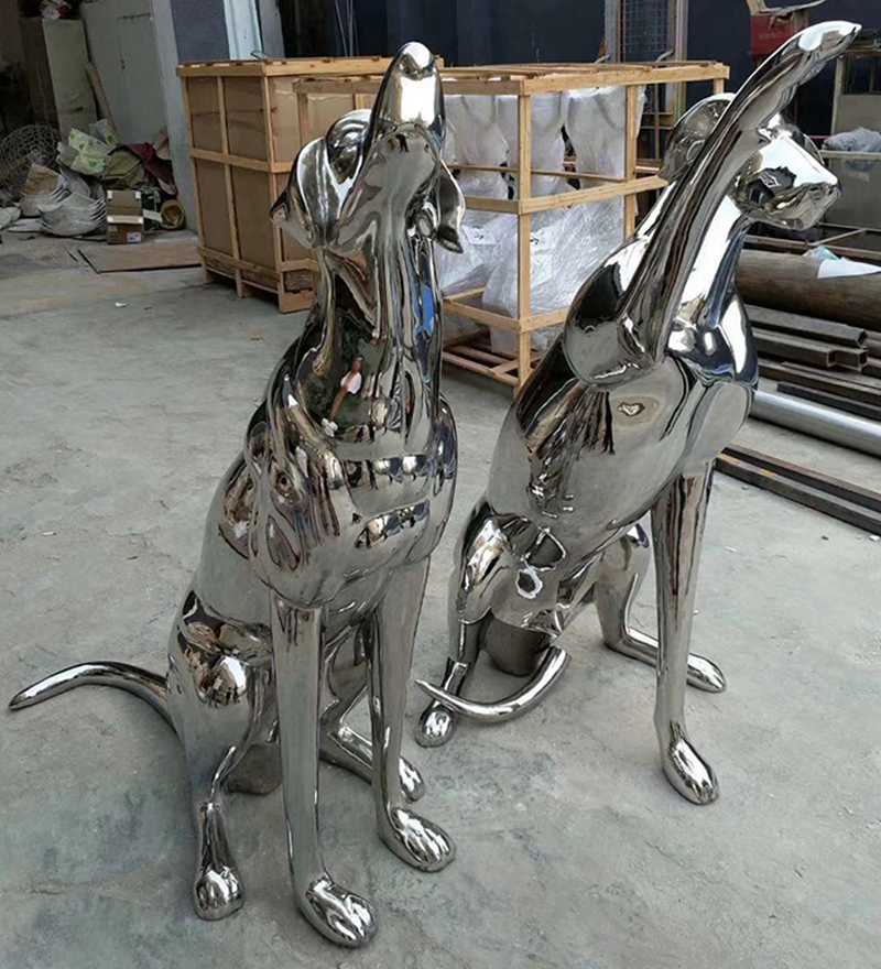 dog sculpture