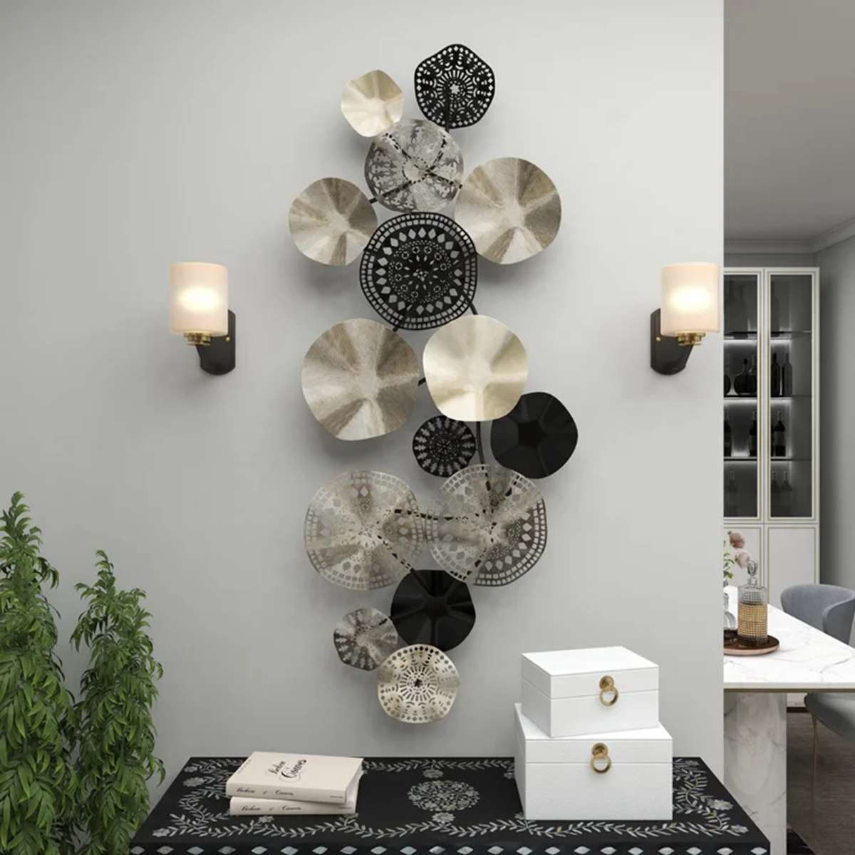 wall hanging sculptures (4)