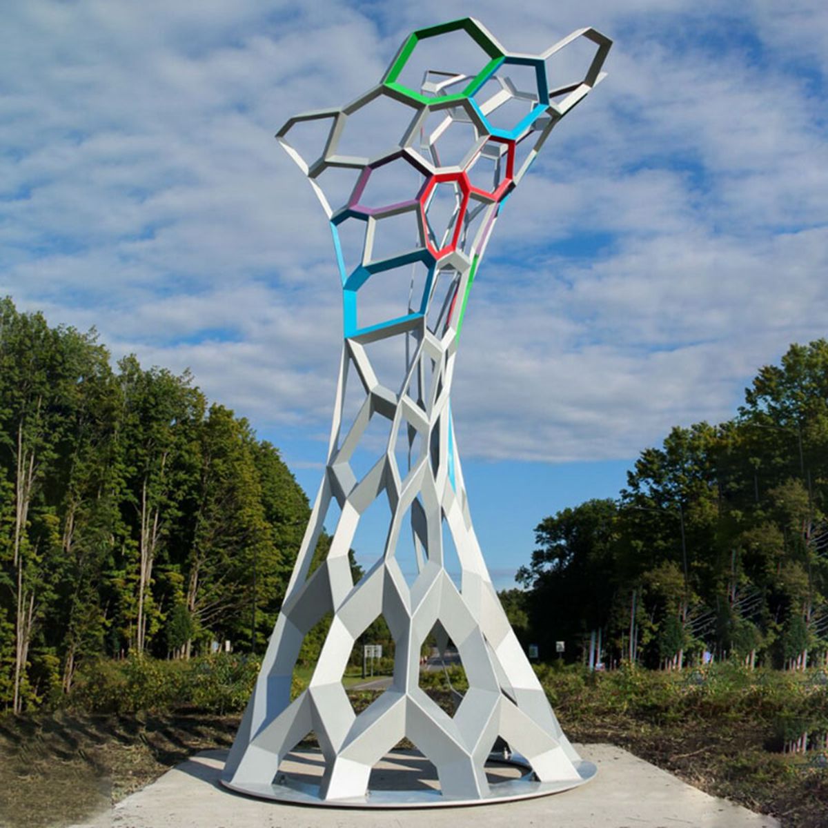 stainless steel sculpture (2)