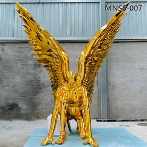 metal angel sculpture (3)