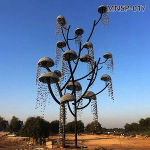 stainless steel tree sculpture (3)