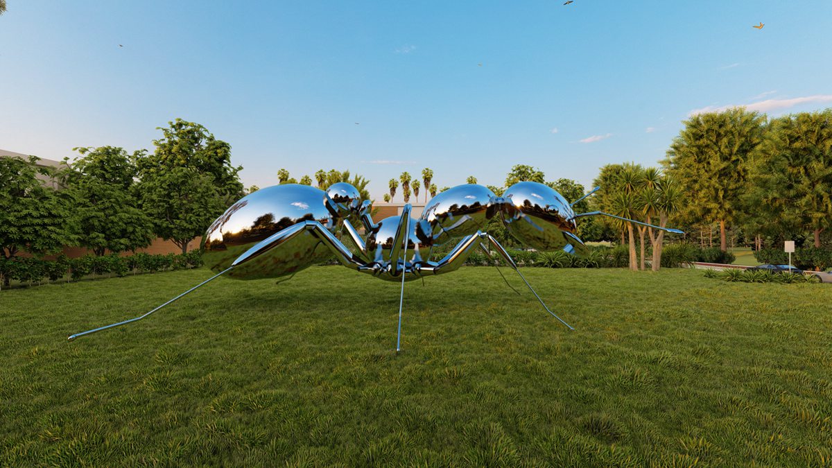 metal ant sculpture for sale (1)