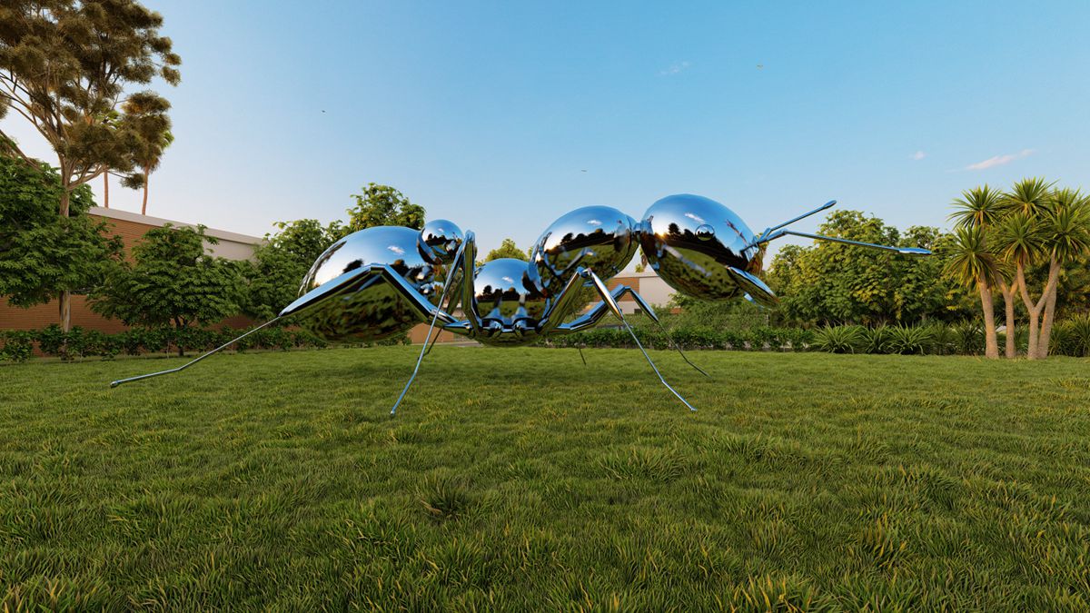 metal ant sculpture for sale (8)