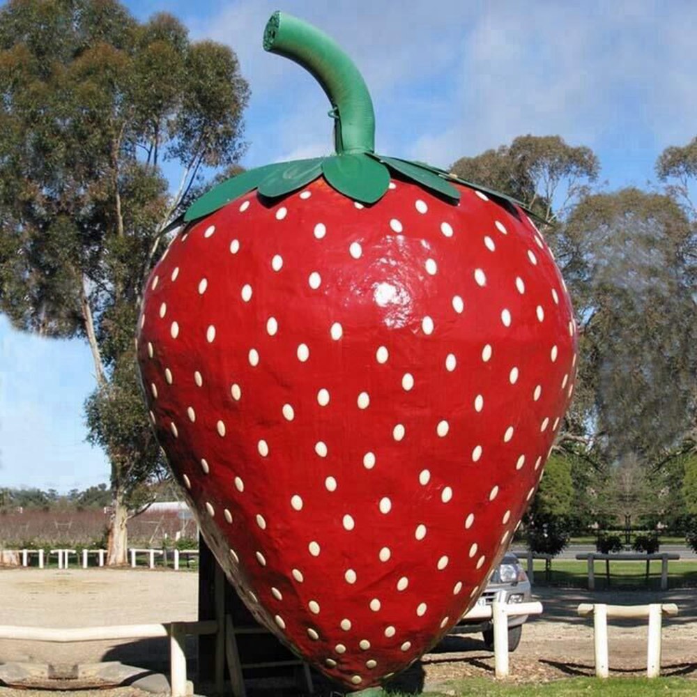 strawberry sculpture  (7)