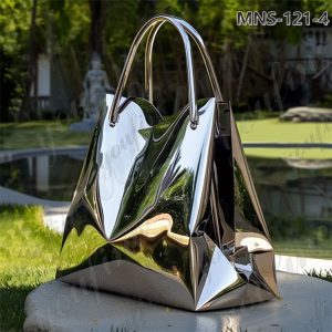 Stainless Steel Handbag Sculpture (1)