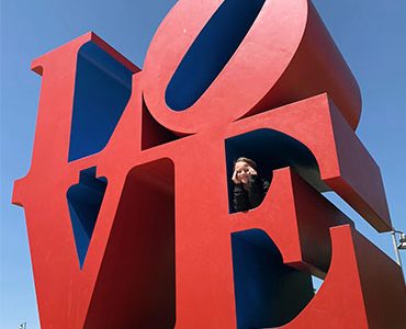 Elevate Your Space with Stunning Metal Robert Indiana LOVE Sculpture