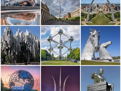 Top 9 Famous Modern Stainless Steel Landmark Sculpture