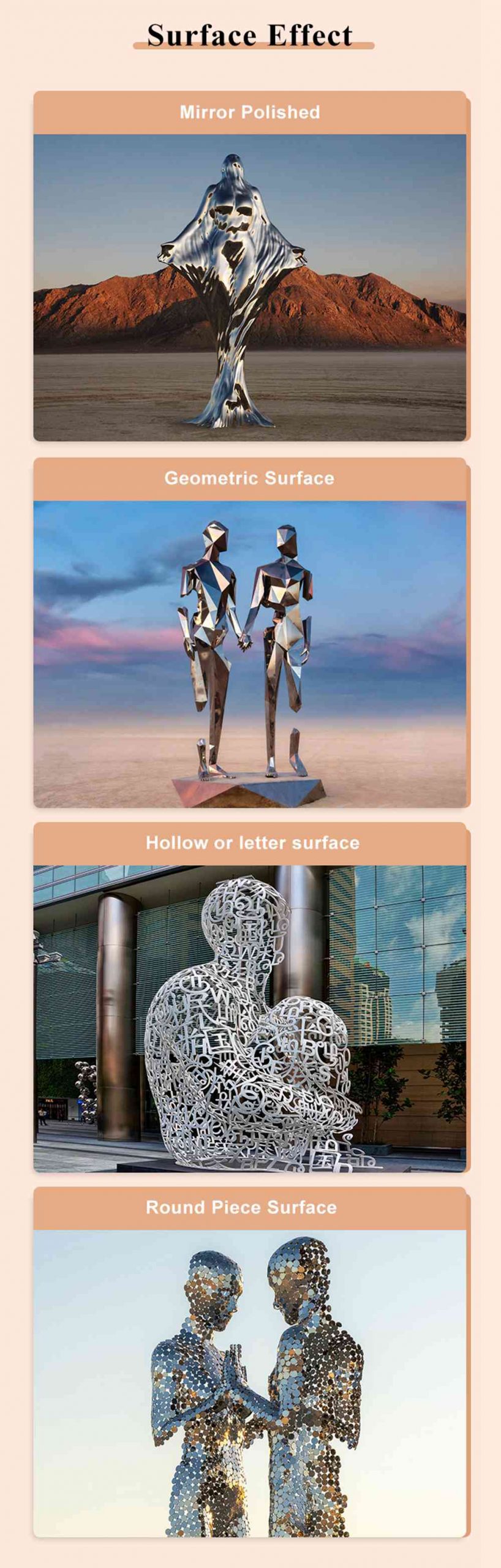 stainless steel sculpture advantages