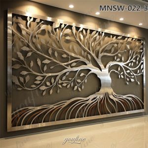 large metal tree wall sculpture (3)